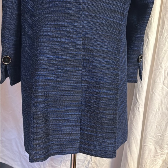 Mary Kay by T Winhill Blue Tailored Blazer with Notched Lapel - Picture 6 of 12